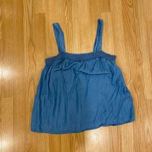 Dark Chambray Old Navy Blouse